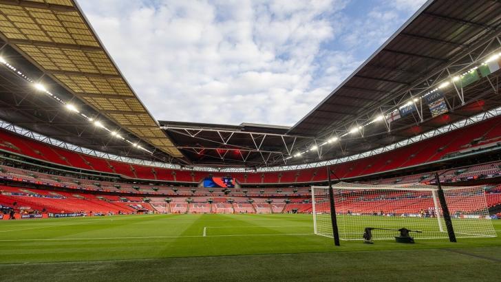 Wembley Stadium, venue for the FA Cup final on Saturday 17 May